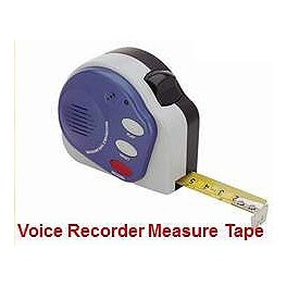 Voice Recorder Measure Tape