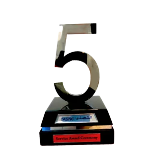 SteelFive Milestone Trophy